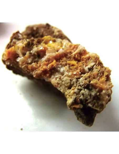 Wulfenite, mimetite mineral