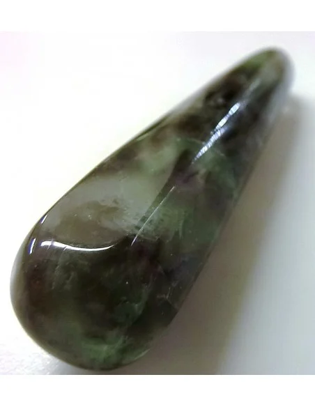 Fluorite pointe massage