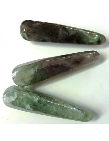 Fluorite pointe massage