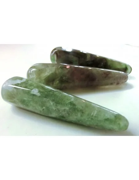 Fluorite pointe massage
