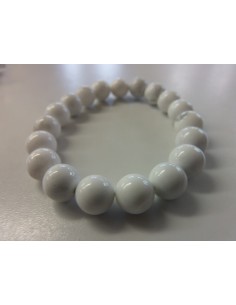 Bracelet Magnésite, Howlite 10mm 2