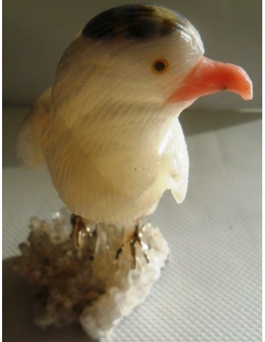 Mouette en pierre