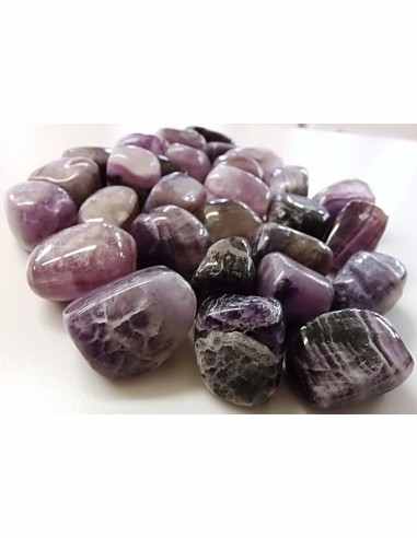 Fluorite violette polis