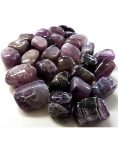 Fluorite violette polis
