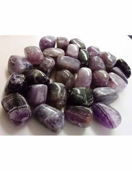 Fluorite violette polis Fluorite violette polis