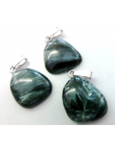 Pendentif seraphinite caochon