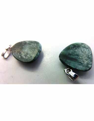 Pendentif seraphinite caochon