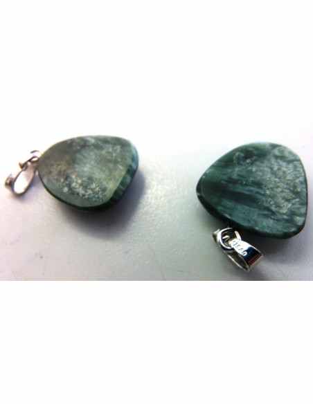 Pendentif seraphinite caochon Pendentif seraphinite caochon