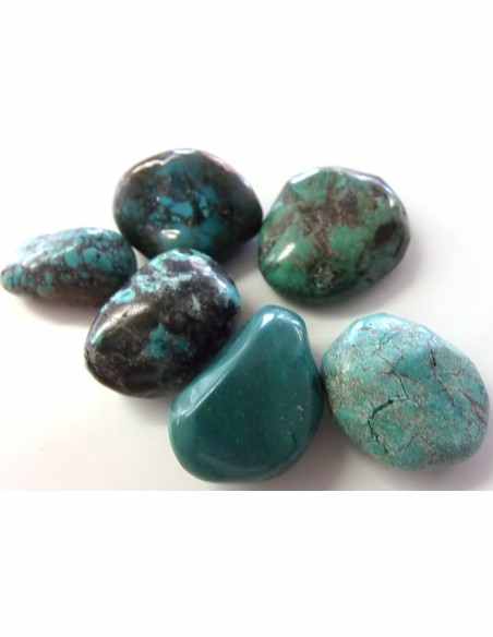 Turquoise polis 25 a 30mm