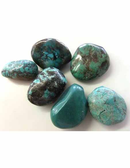 Turquoise polis 25 a 30mm