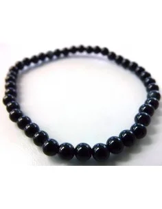 Bracelet en Jais 4mm 2