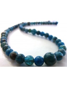 Collier apatite bleue