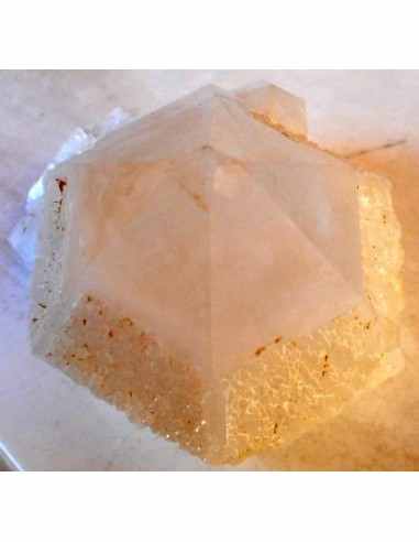 Quartz  bogie sceptre géode