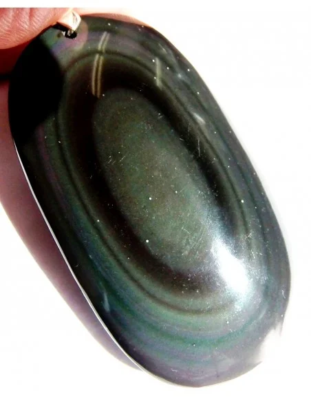 Obsidienne oeil celeste grand pendentif Obsidienne oeil celeste grand pendentif