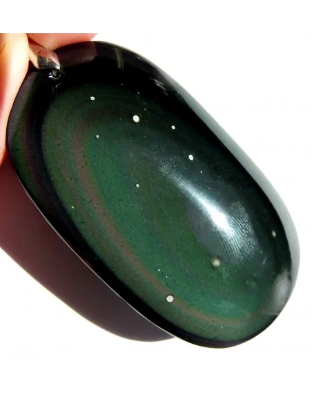 Obsidienne oeil celeste grand pendentif Obsidienne oeil celeste grand pendentif