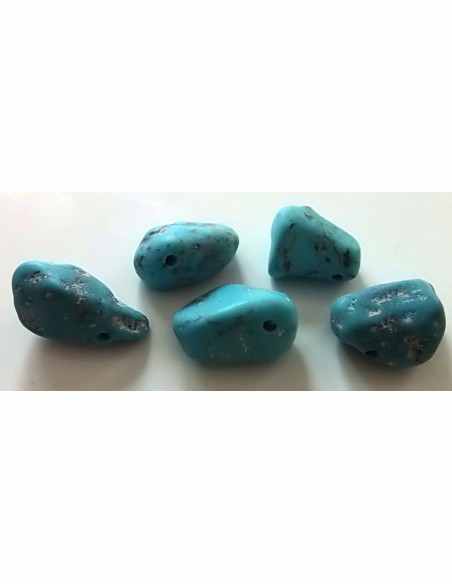 Turquoise perce pendentif