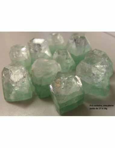 Apophyllite verte cristal 19g