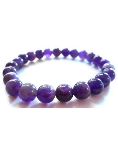 Bracelet en cacoxenite 8MM Bracelet en cacoxenite 8MM