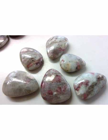 Tourmaline rose galet Tourmaline rose galet
