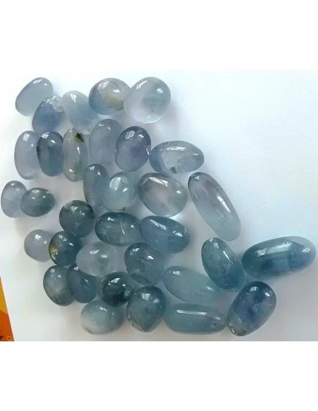 Celetine, celestite roulée Celetine, celestite roulée
