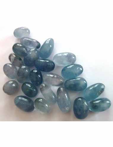 Celestine, celestite roulée 13 a 18g