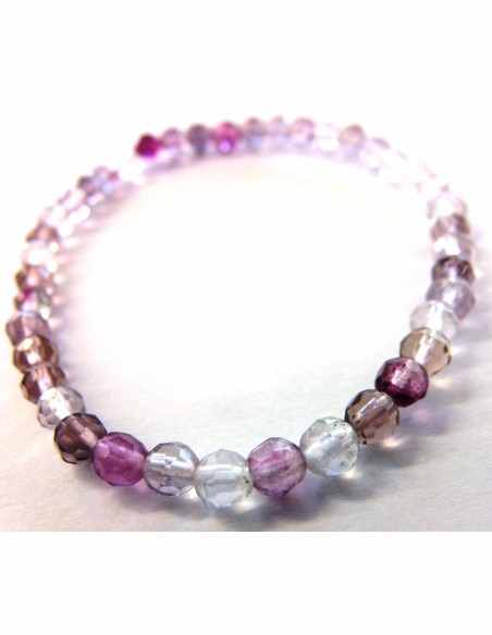 Fluorite rose 4mm bracelet Fluorite rose 4mm bracelet