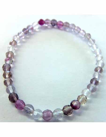 Fluorite rose 4mm bracelet Fluorite rose 4mm bracelet