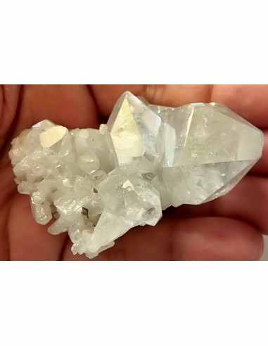 Aqua aura  ange arc-en-ciel geode