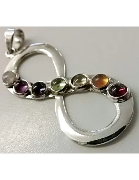 7 chakras pendentif argent 7 chakras pendentif argent