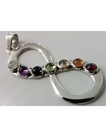 7 chakras pendentif argent 7 chakras pendentif argent