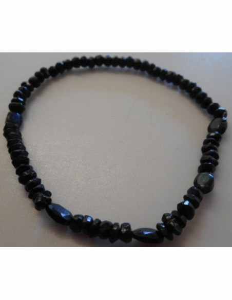 Spinelle noire  bracelet