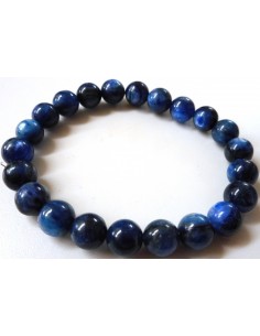 Cyanite bleue bracelet 8mm