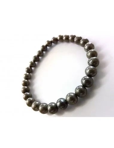 Pyrite en bracelet