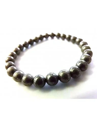 Pyrite en bracelet