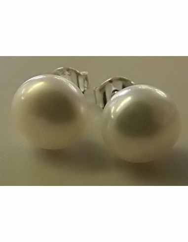 Boucles doreilles perles de culture 8mm