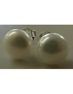Boucles doreilles perles de culture 8mm 2