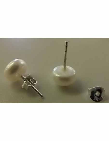 Boucles doreilles perles de culture 8mm Boucles doreilles perles de culture 8mm