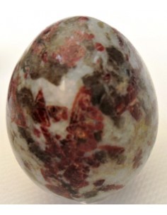Rubelite tourmaline rouge oeuf 2