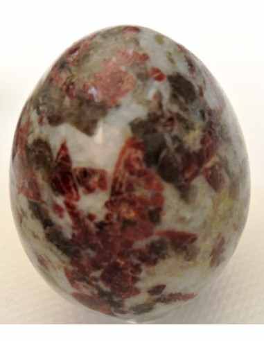 Rubelite tourmaline rouge oeuf