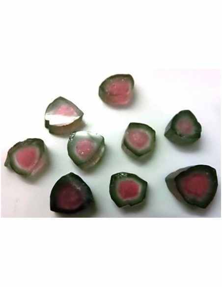 Tourmaline melon d'eau 10 a 11mm