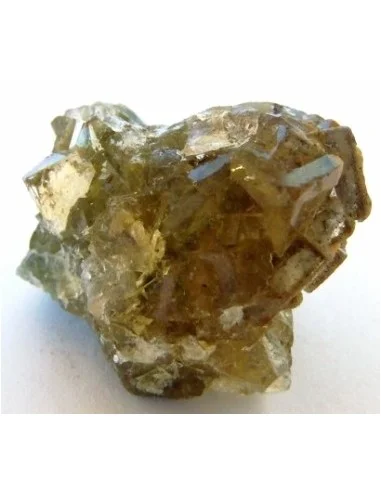 Fluorite jaune cristalisé