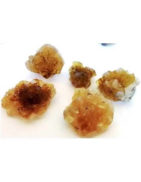 Fluorite jaune cristalisé  Fluorite jaune cristalisé