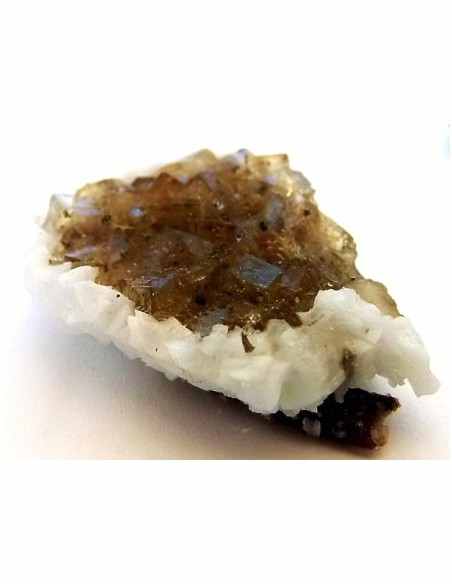 Fluorite jaune avec adamite Fluorite jaune avec adamite