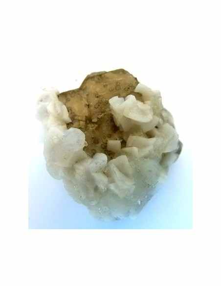 Fluorite jaune avec adamite Fluorite jaune avec adamite