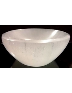 Bol selenite blanche 2