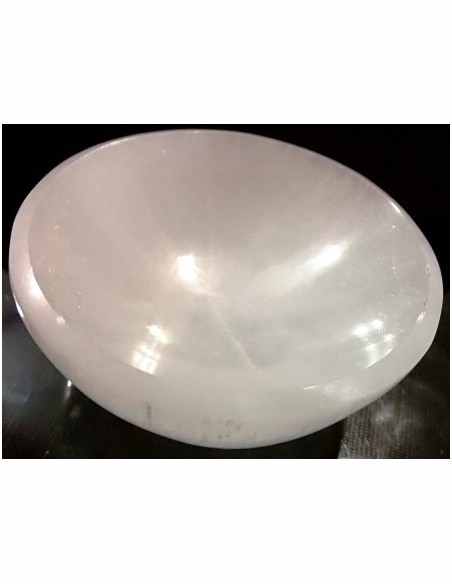 Bol selenite blanche