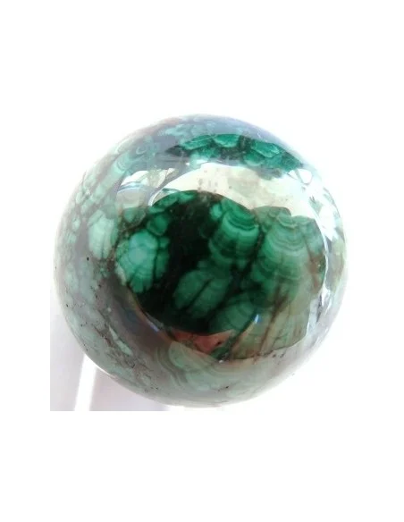 Malachite oeuf 38mm