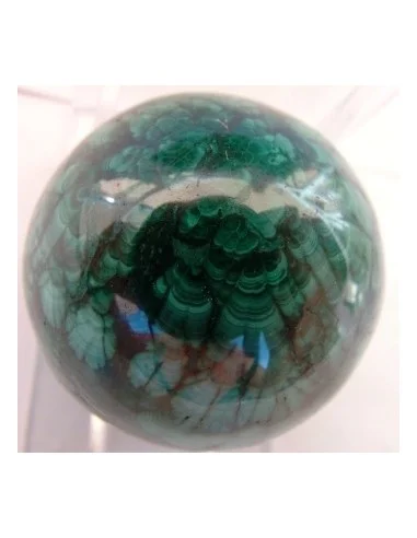 Malachite oeuf 38mm