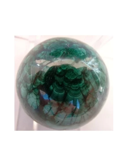 Malachite oeuf 38mm