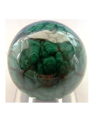 Malachite oeuf 38mm